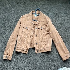 Wishlist button up brown Jean jacket